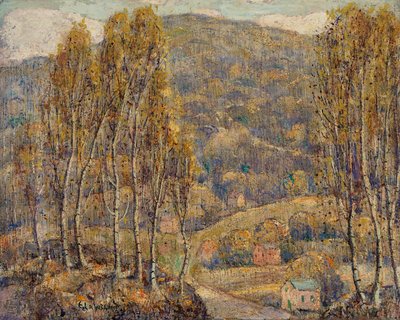 Faias, s.d. de Ernest Lawson