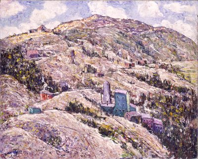 Exploração mineira de ouro, Cripple Creek de Ernest Lawson