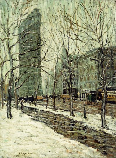 O Edifício Flatiron de Ernest Lawson