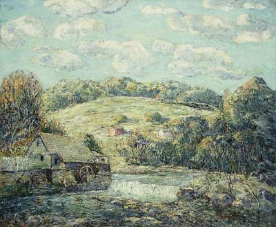 The Old Mill, Wilton, Connecticut de Ernest Lawson