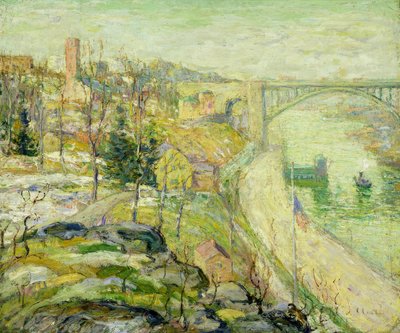 Ponte Washington, Cidade de Nova Iorque de Ernest Lawson