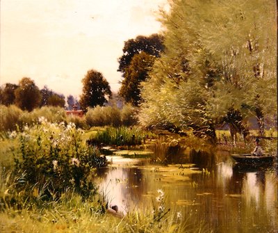 No Pang, c.1900 (óleo sobre tela) de Ernest Parton