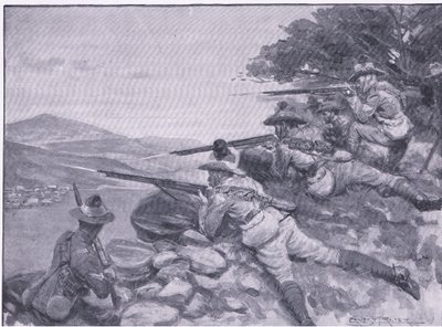 Dando a eles uma chance, de After Pretoria: The Guerilla War publicada por Harmsworth Bros Limited, 1901 de Ernest Prater