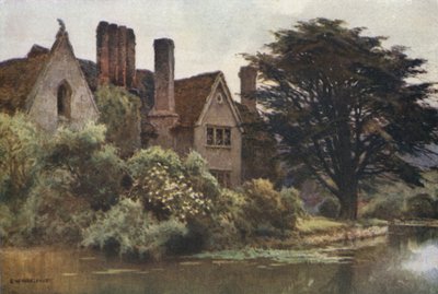 Brinsop Manor (cor litho) de Ernest William Haslehust