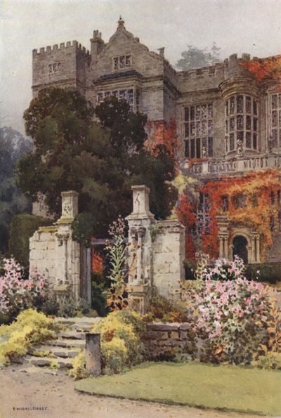 Salão das Fontes (cor litho) de Ernest William Haslehust
