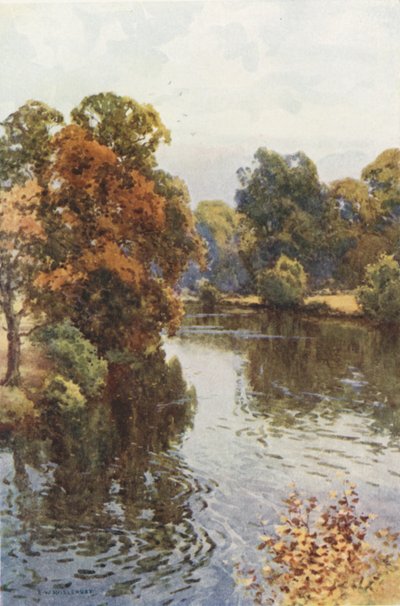 The Dee em Eaton (lito colorido) de Ernest William Haslehust