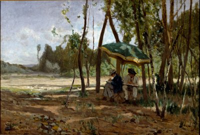 Os Pintores Pintura de Ernesto Rayper (1840-1873) Genes Galleria d