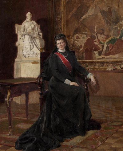 Viúva da Grã-Duquesa Maria Pavlovna da Rússia de Ernst Friedrich von Liphart