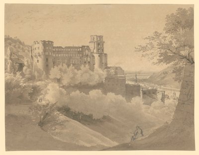 Heidelberg. Vista do castelo de Ernst Fries