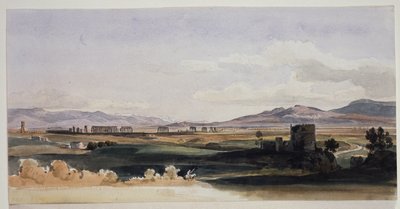 Campagna romana e os montes Albanos de Ernst Fries