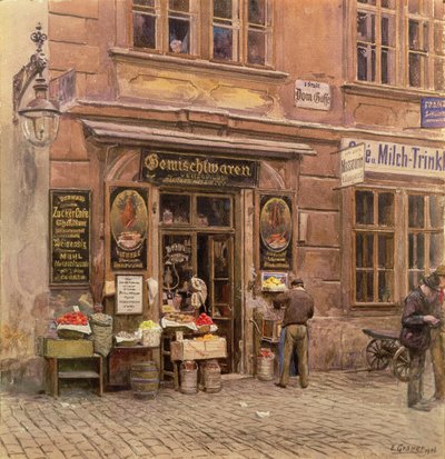 A Loja Geral, Viena, 1906 de Ernst Graner