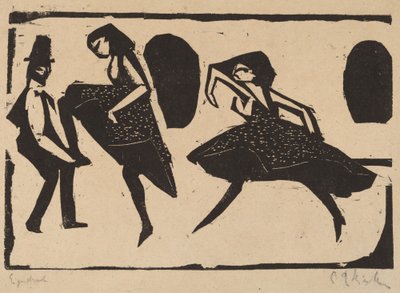 Dança Acrobática de Ernst Ludwig Kirchner