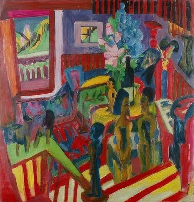 Atelierecke. 1922 de Ernst Ludwig Kirchner