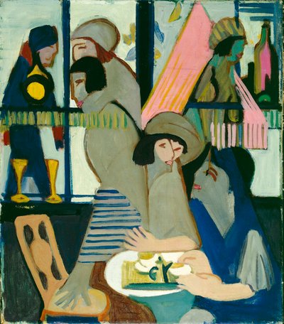 Cafe de Ernst Ludwig Kirchner