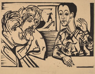 Conversação de Ernst Ludwig Kirchner