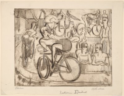 Prova de ciclismo de Ernst Ludwig Kirchner