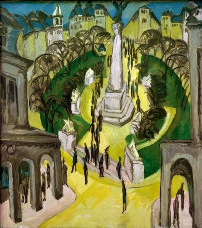 O roundel de Ernst Ludwig Kirchner