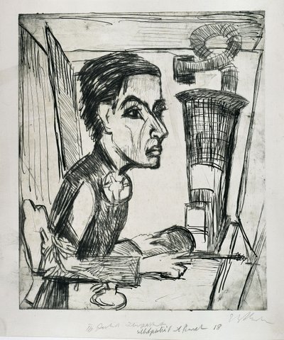 O pintor de Ernst Ludwig Kirchner
