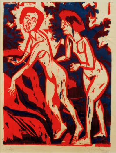 ELKirchner, Bathers de Ernst Ludwig Kirchner