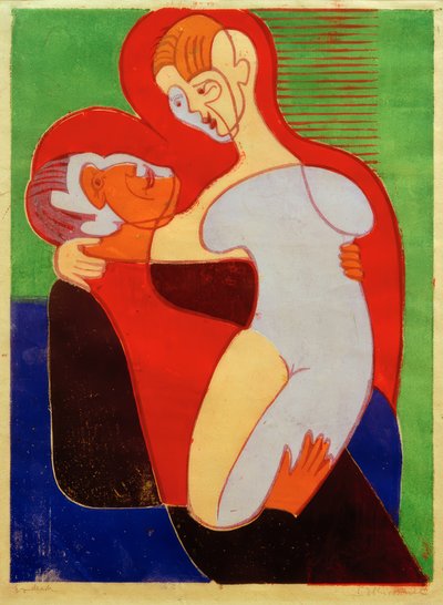 ELKirchner, amantes (O Hembusse) de Ernst Ludwig Kirchner