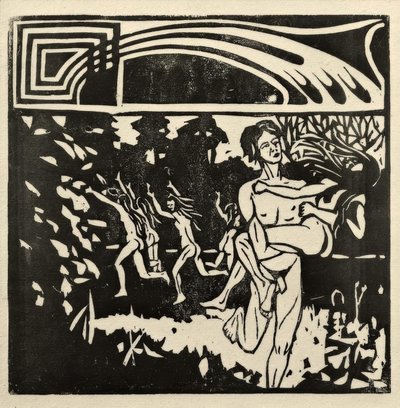rapto de Ernst Ludwig Kirchner