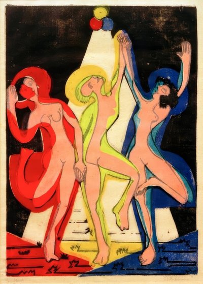 Farbentanz de Ernst Ludwig Kirchner
