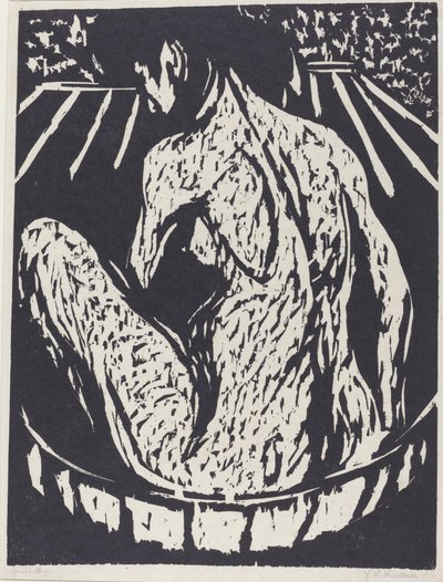 Nu feminino de Ernst Ludwig Kirchner