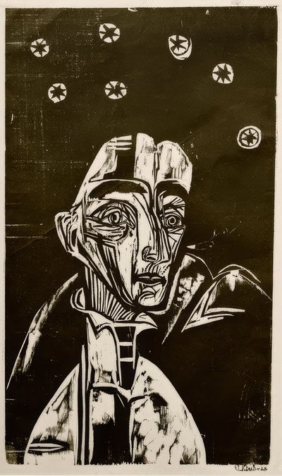Mulher no meio da noite de Ernst Ludwig Kirchner