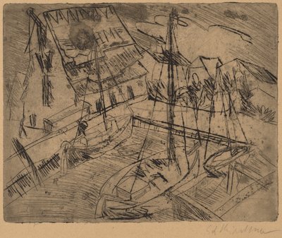 Porto é tão burgastake de Ernst Ludwig Kirchner