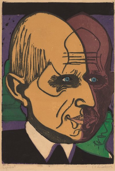 Chefe do Dr. Bauer de Ernst Ludwig Kirchner