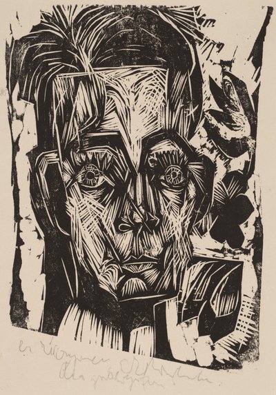 Natureza morta de Ernst Ludwig Kirchner