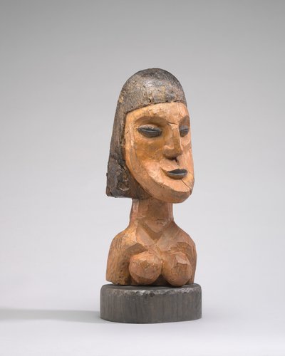Cabeça de uma mulher de Ernst Ludwig Kirchner