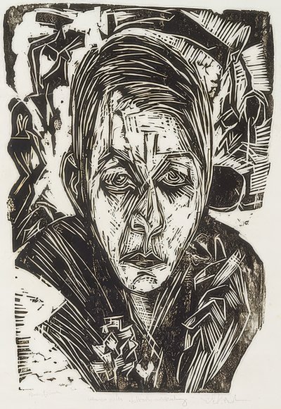 Moça com cigarro de Ernst Ludwig Kirchner