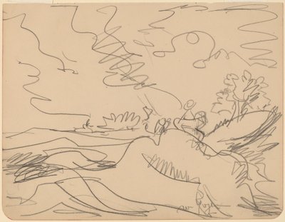 Paisagem no Taunus de Ernst Ludwig Kirchner