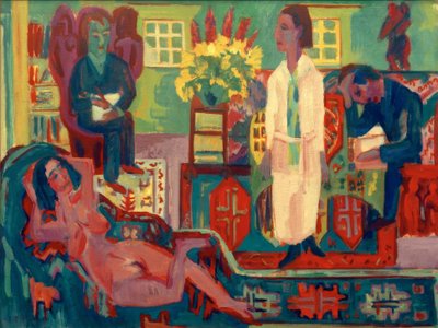 Boêmio moderno de Ernst Ludwig Kirchner