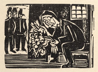 Junto à estrada principal. Contos de Jakob Bosshart. O apóstolo da paz - Na cela de Ernst Ludwig Kirchner