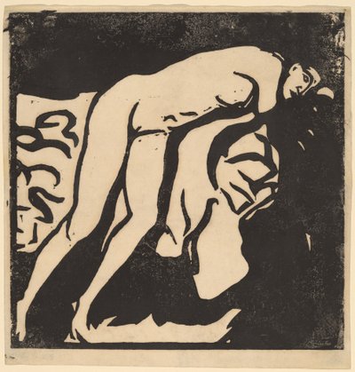 Garota Nua de Ernst Ludwig Kirchner