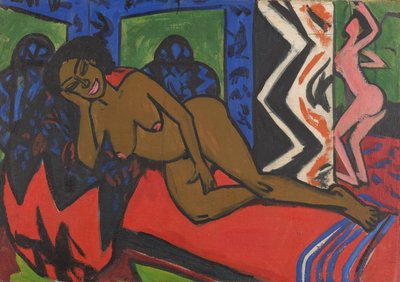 Milli adormecido de Ernst Ludwig Kirchner