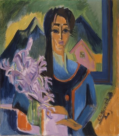 Domingo nos Alpes. 1922 de Ernst Ludwig Kirchner