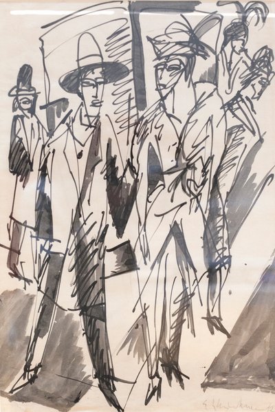 Estrelas da Estrada de Ernst Ludwig Kirchner