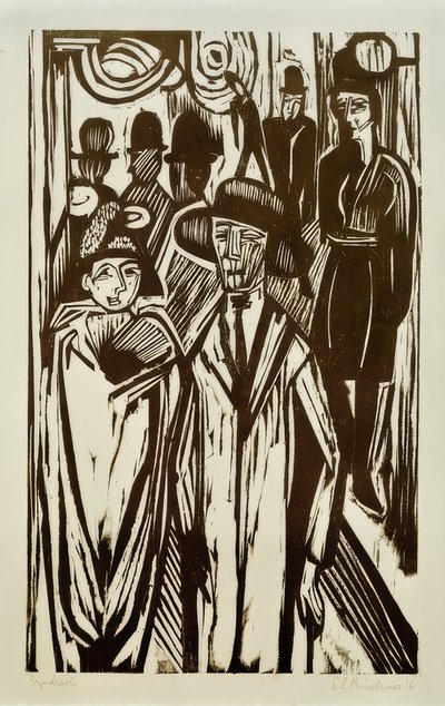 rua de Ernst Ludwig Kirchner