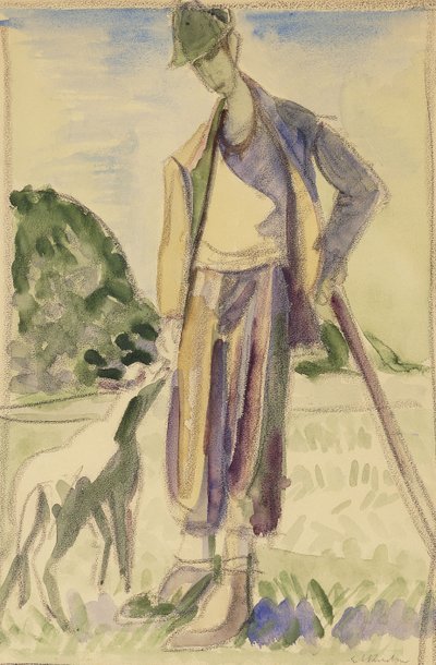 O pastor; O pastor de Ernst Ludwig Kirchner