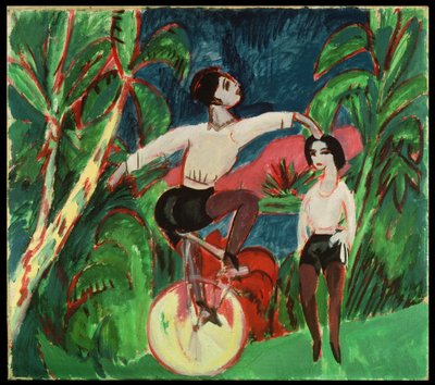 Rider monociclo de Ernst Ludwig Kirchner