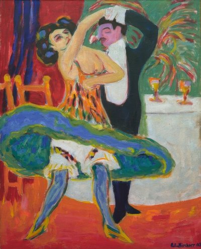 Variedade (casal de dança em inglês) de Ernst Ludwig Kirchner
