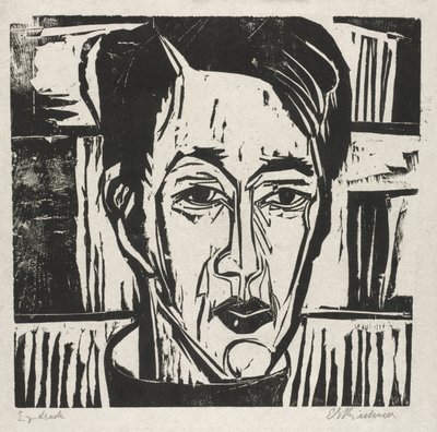 Wehrlin, de frente de Ernst Ludwig Kirchner