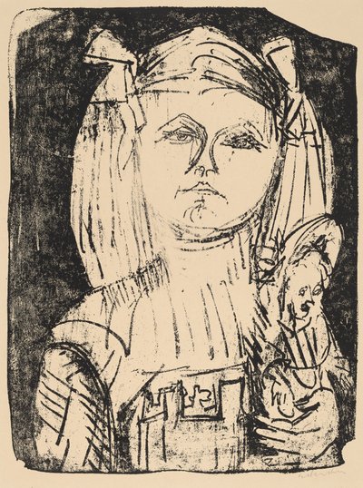 Natureza morta de Ernst Ludwig Kirchner