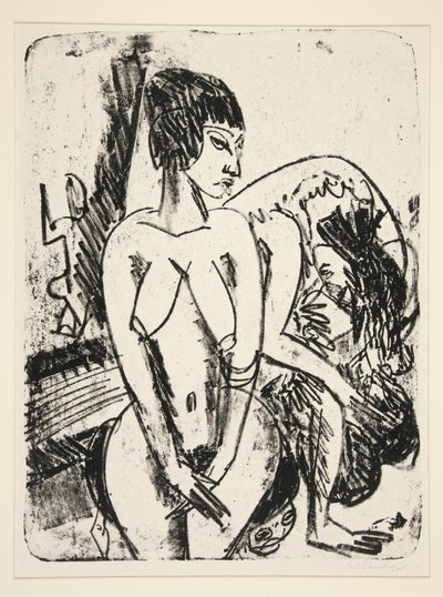 Duas mulheres de Ernst Ludwig Kirchner