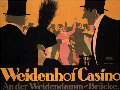 Cassino de Weidenhof, 1913 de Ernst Lübbert