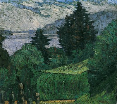 Vista no lago de Ernst Riederer