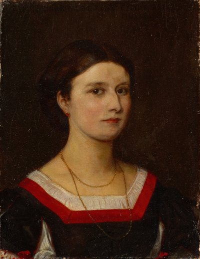 Retrato de Luise Bachofen-Burckhardt de Ernst Stückelberg